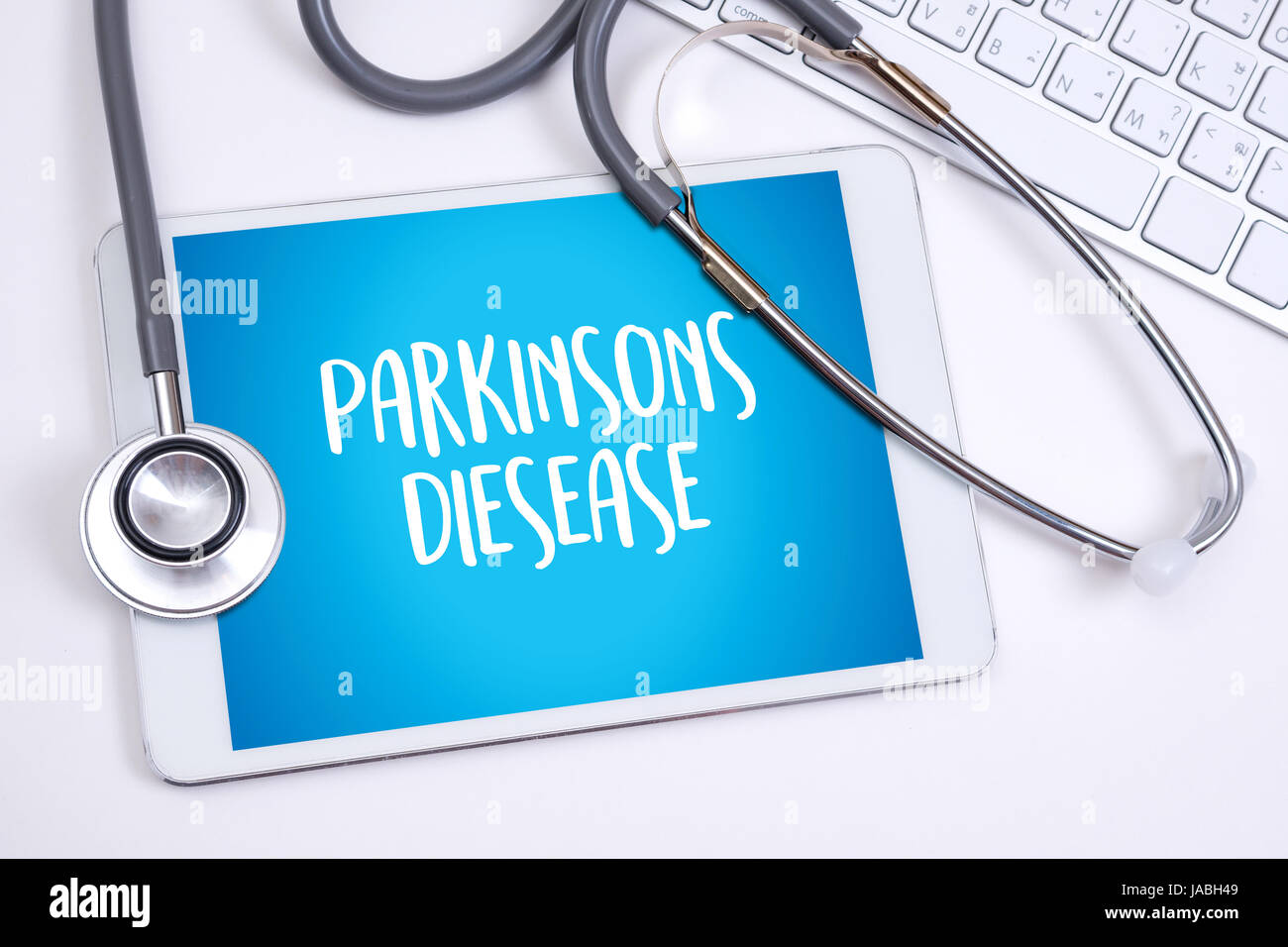 Parkinson-Krankheit Arzt Hand arbeiten professionelle Arzt Stockfoto