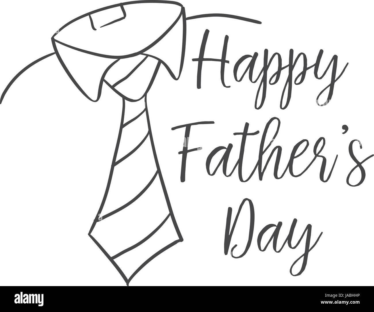 Glücklicher Vater-Tag-Vektor-Design-Stil Stock Vektor