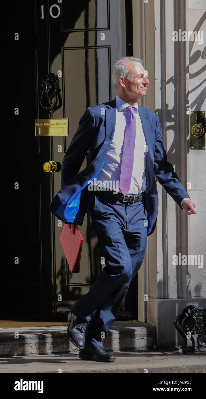Minister besuchen die wöchentlichen Kabinettssitzung am 10 Downing Street Featuring: David Liddington MP wo: London, Vereinigtes Königreich bei: 25. April 2017 Credit: WENN.com Stockfoto