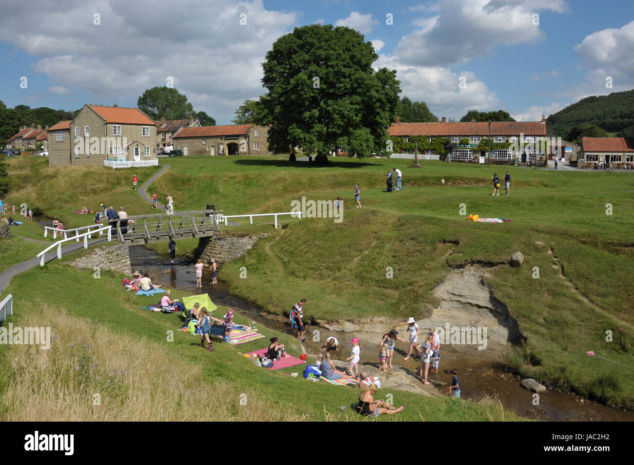 Hutton-le-Hole, North Yorkshire Stockfoto