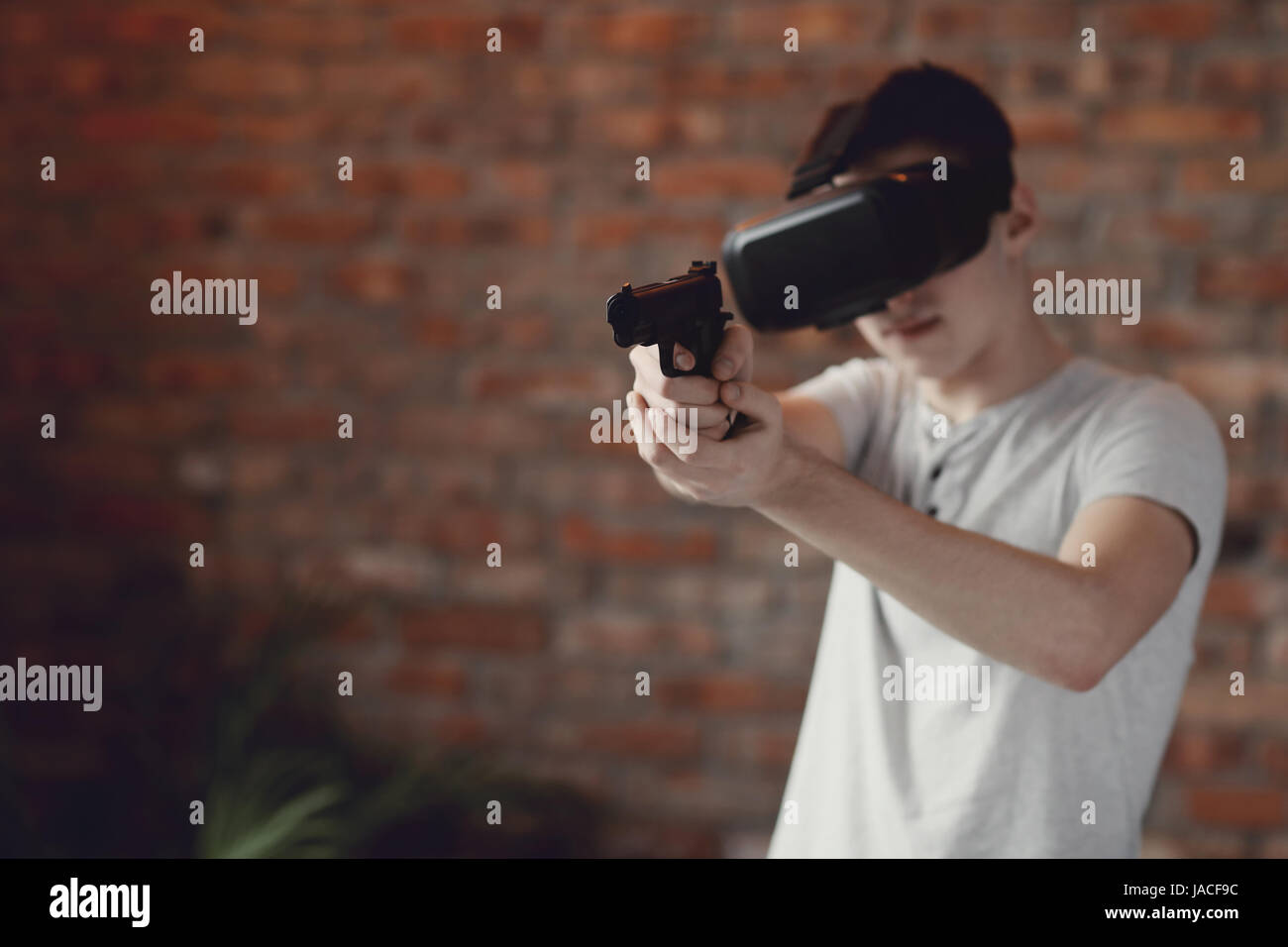 Virtuelle Realität Stockfoto