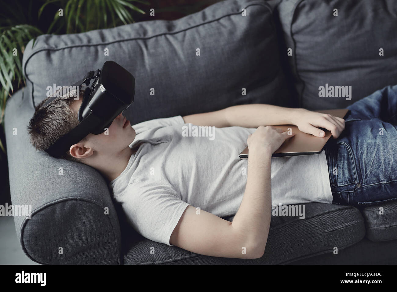 Virtuelle Realität Stockfoto