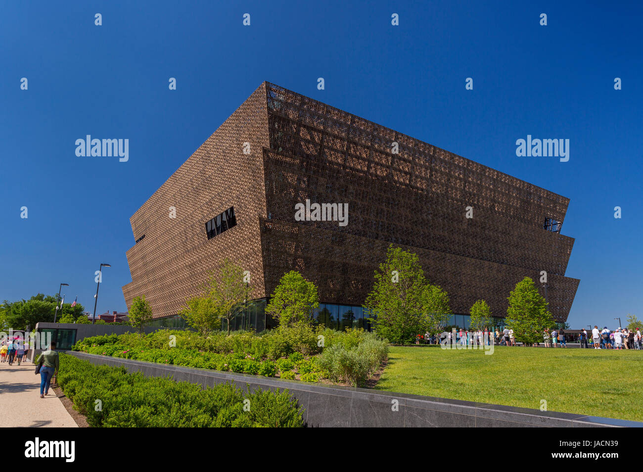 WASHINGTON, DC, USA - Smithsonian National Museum of African American History und Kultur. Stockfoto