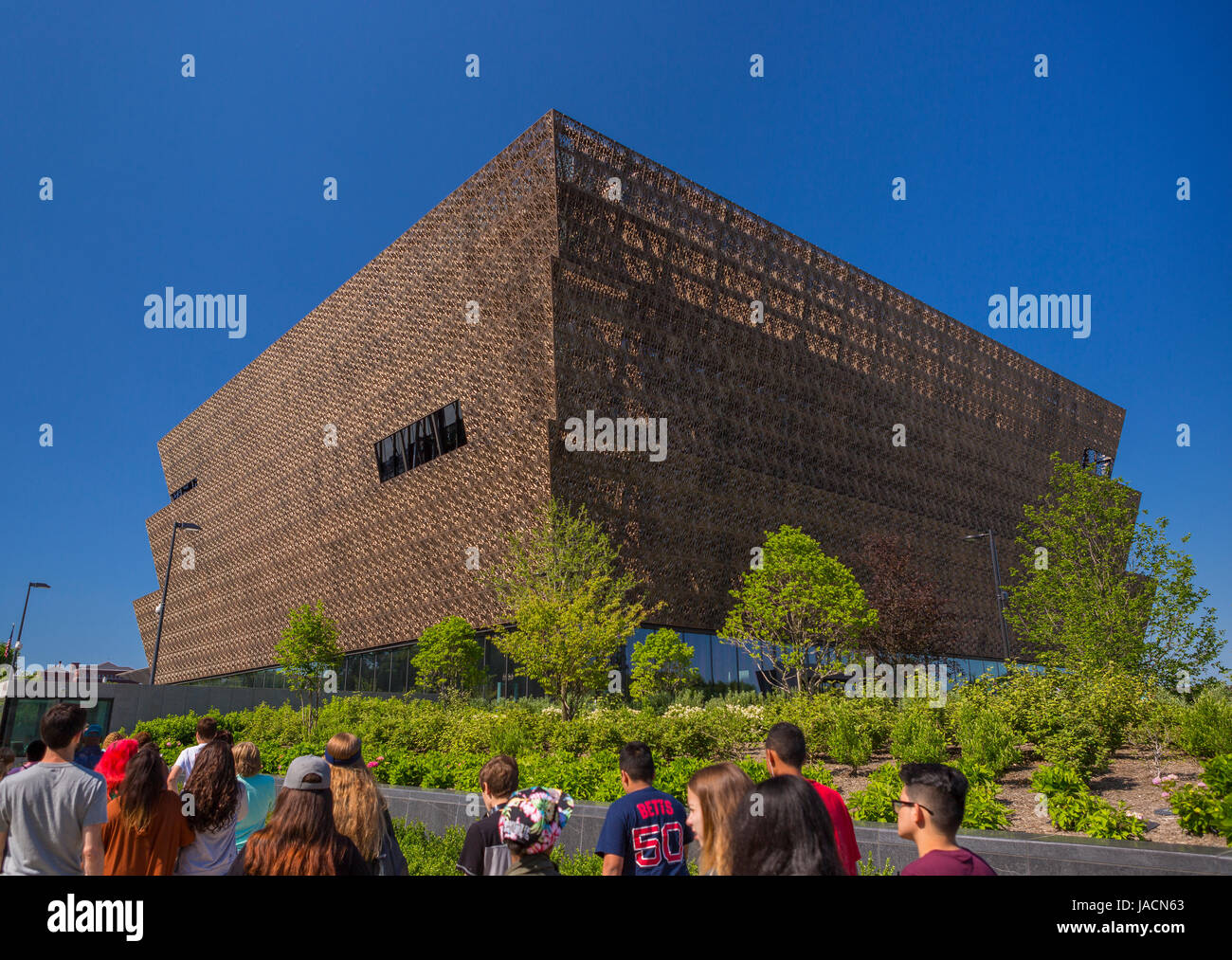 WASHINGTON, DC, USA - Smithsonian National Museum of African American History und Kultur. Stockfoto
