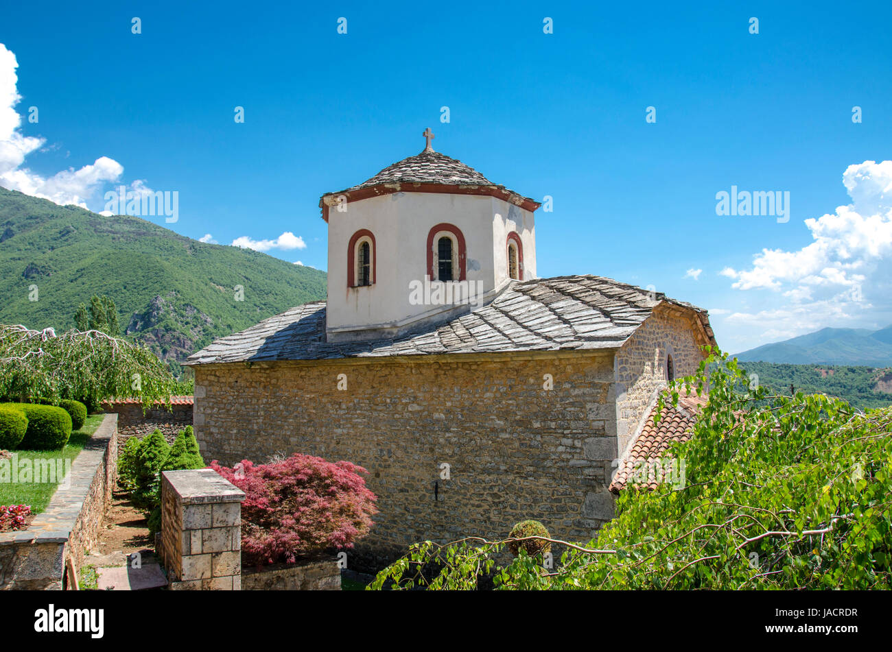 Mazedonien, Debar - Kloster St. George Stockfoto