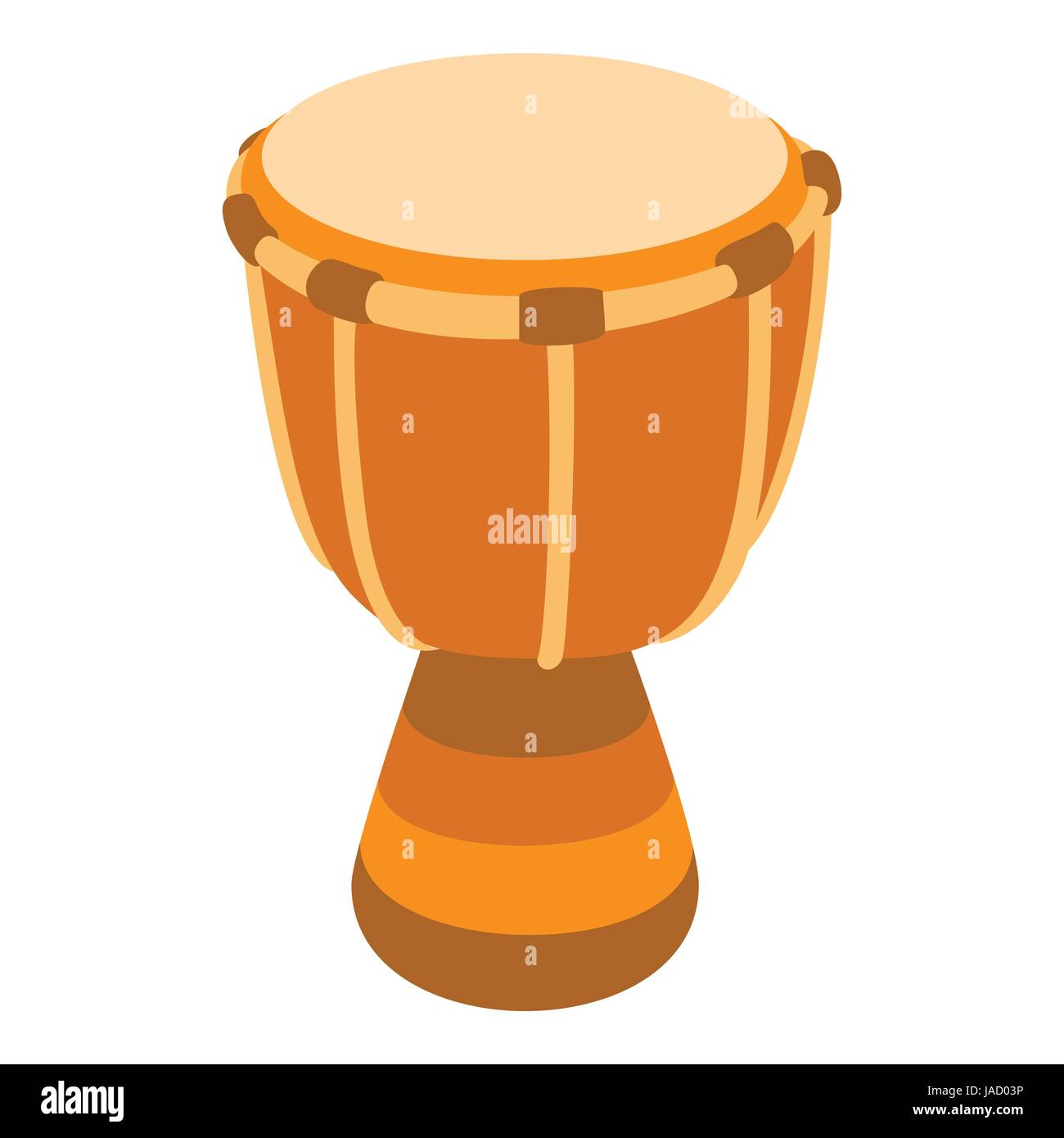 TamTamSymbol. CartoonIllustration der Tam Tam Vektor Icon für web