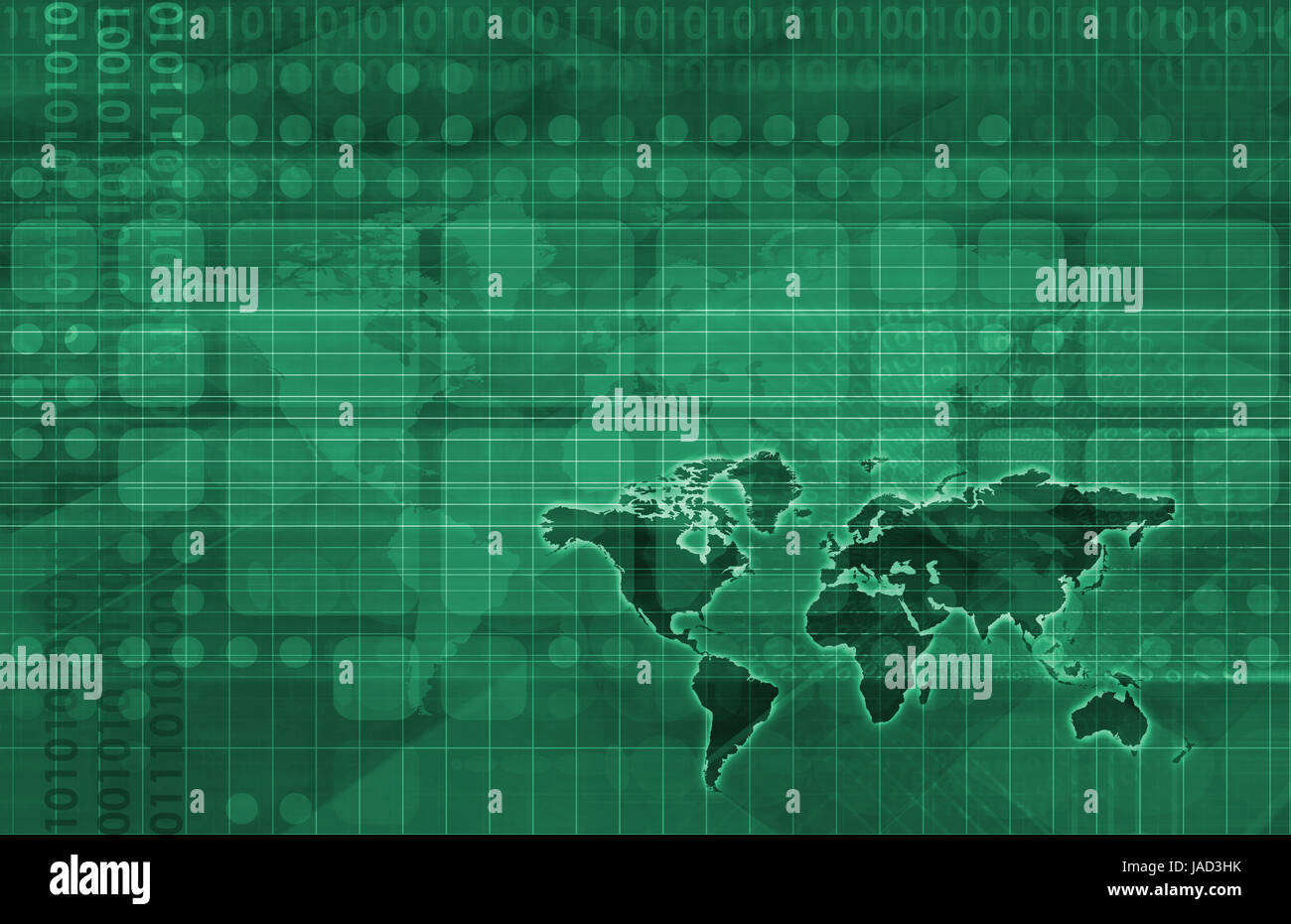 Eine saubere Medizintechnik Kunst abstrakt Stockfoto