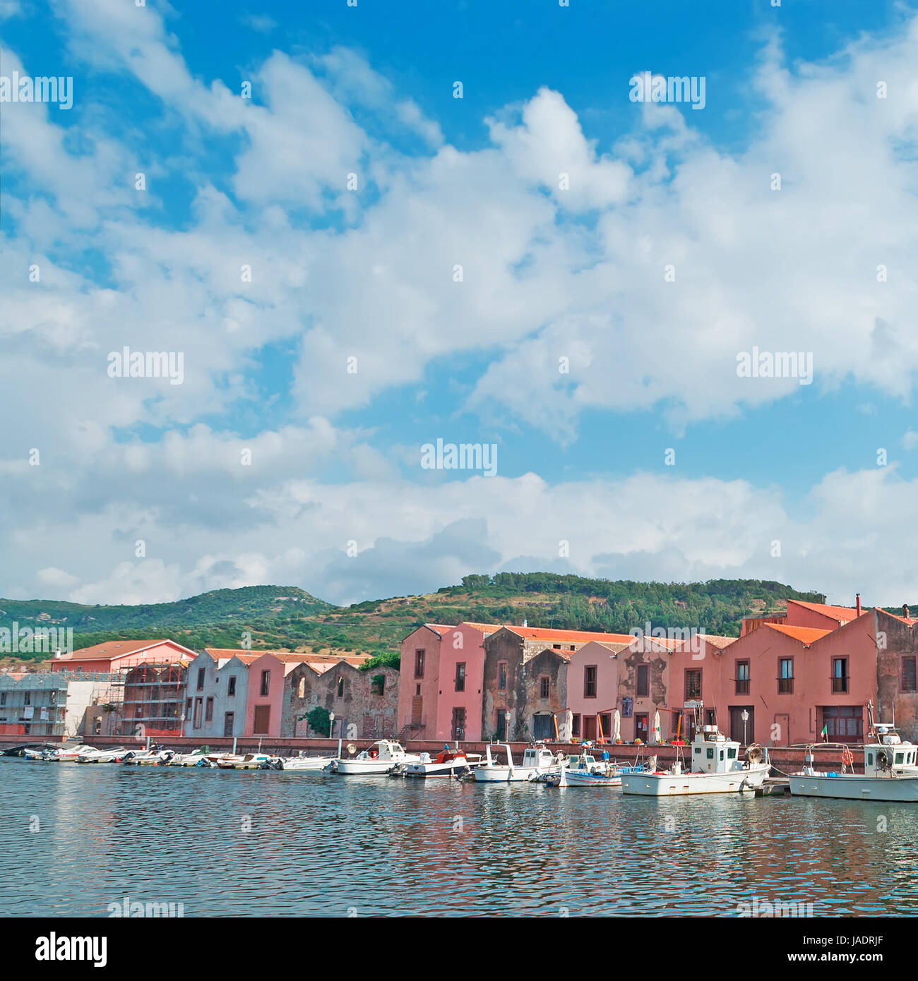 Temo Bank an einem bewölkten Tag Stockfoto