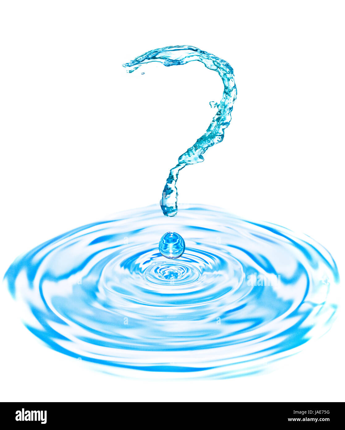 Question Mark Water Stockfotos und bilder Kaufen Alamy