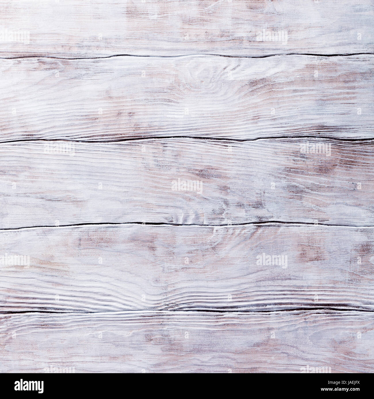 Weißen alten Holzbrett Hintergrund. Horizontale Streifen Stockfoto