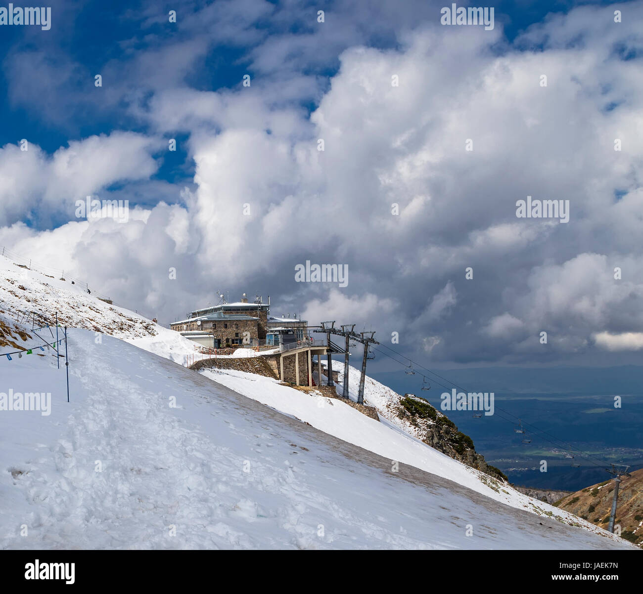 Berg Kasprowy. Zakopane. Polen Stockfoto