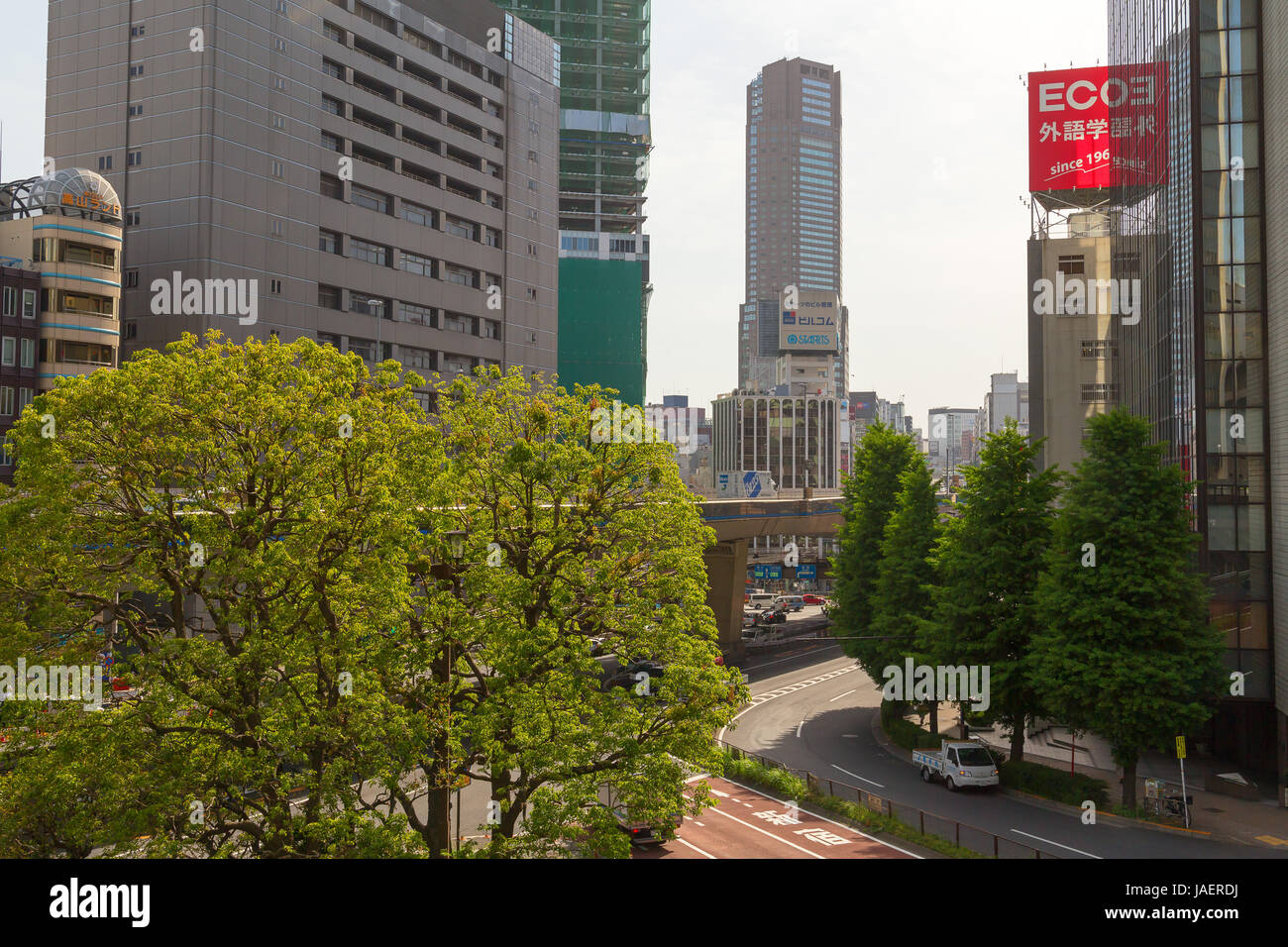 Tokyo City View, Japan. Stockfoto