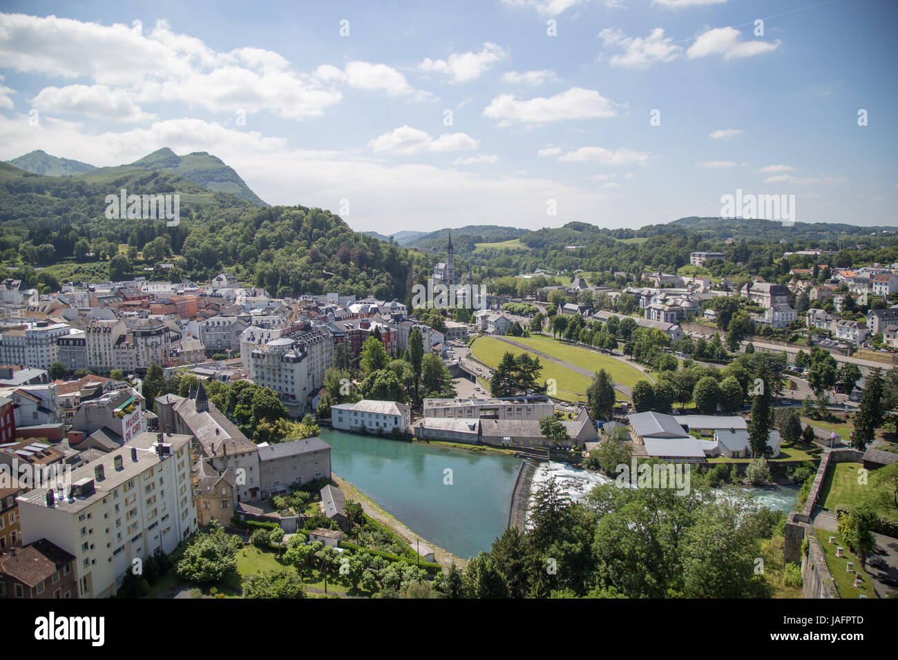 Lourdes, Frankreich Stockfoto