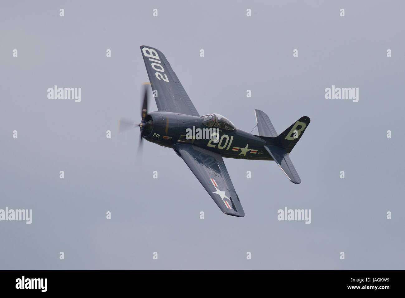 Grumman F8F Bearcat Stockfoto