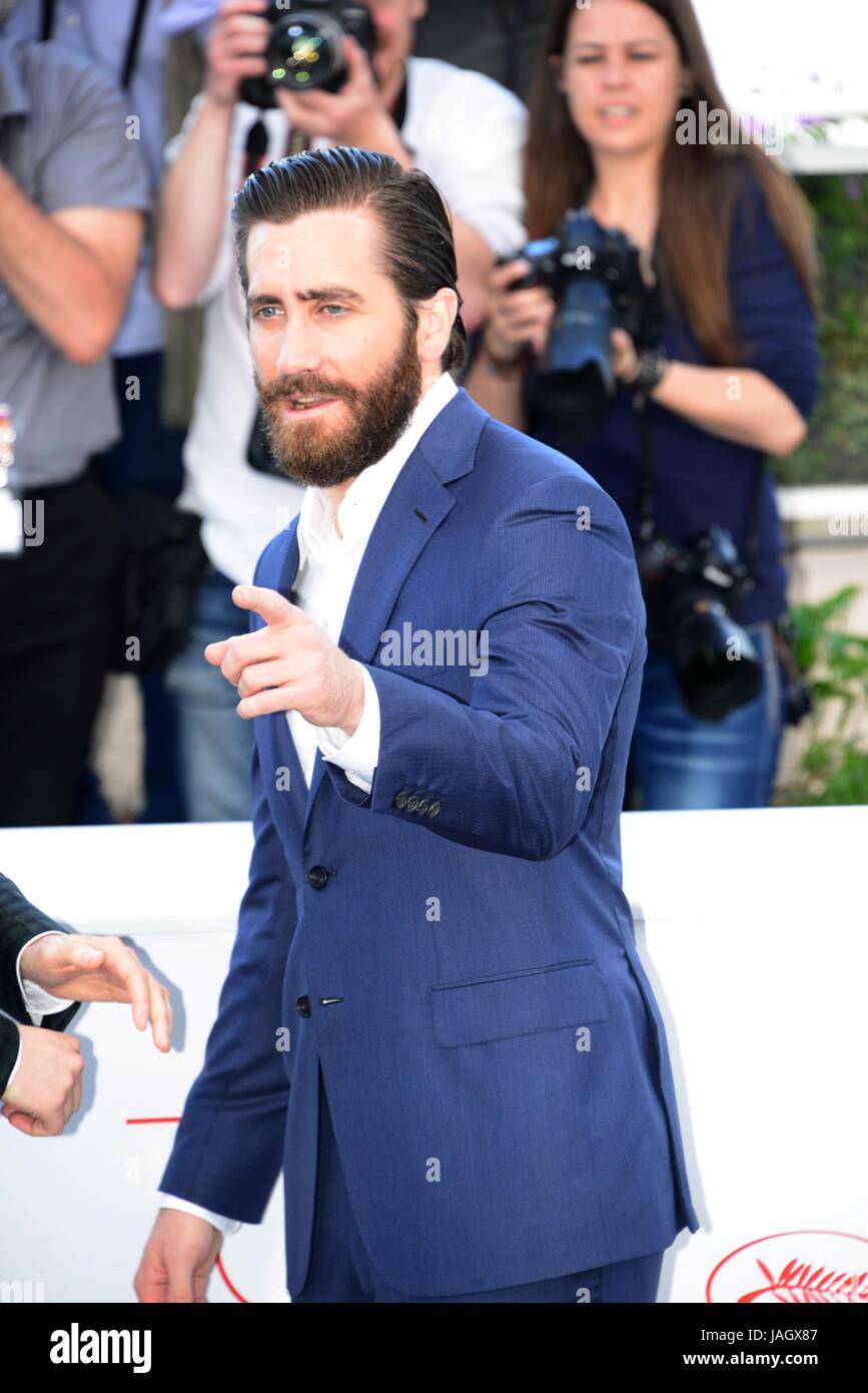 Jake Gyllenhaal Photocall des Films "Okja" 70. Cannes Film Festival 19. Mai 2017 Foto Jacky Godard Stockfoto
