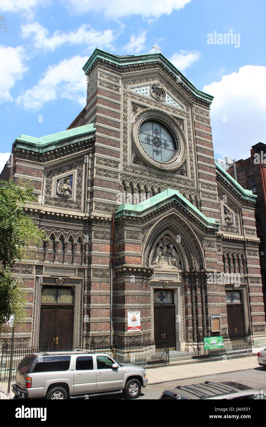 Kirche St. Aloysius, Harlem, New York Stockfoto