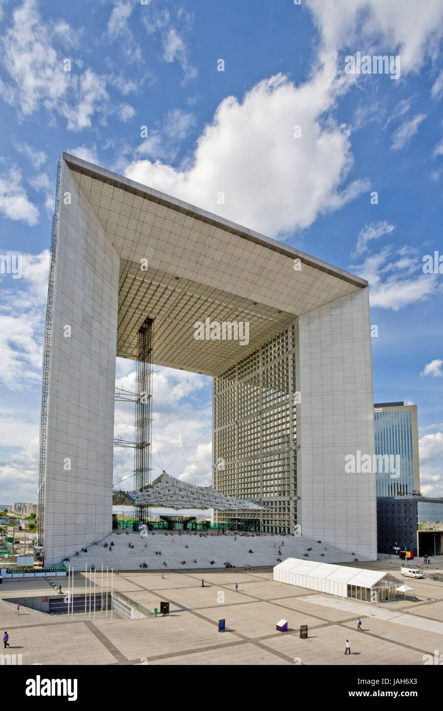 Frankreich, Paris, La Défense, "Grande Arche", Stockfoto