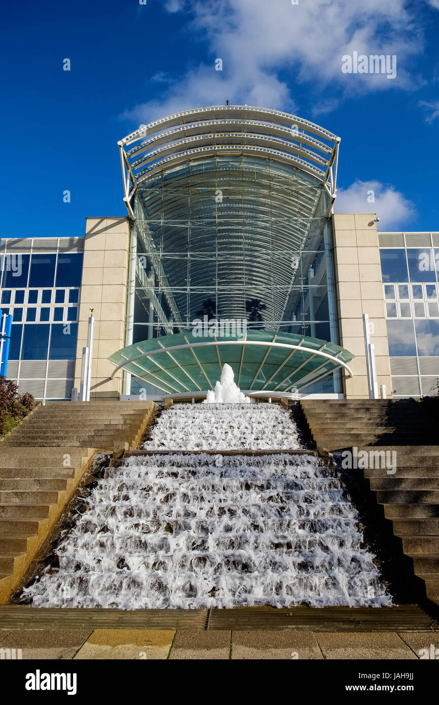 CRIBBS CAUSEWAY Einkaufszentrum BRISTOL, westlich von England UK Stockfoto