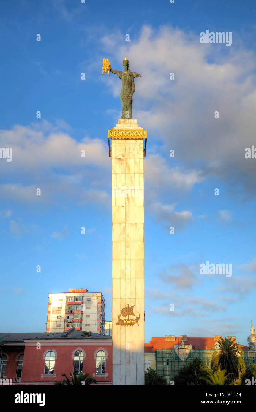Statue von Medea. Platz Europas. Batumi. Georgien. Stockfoto