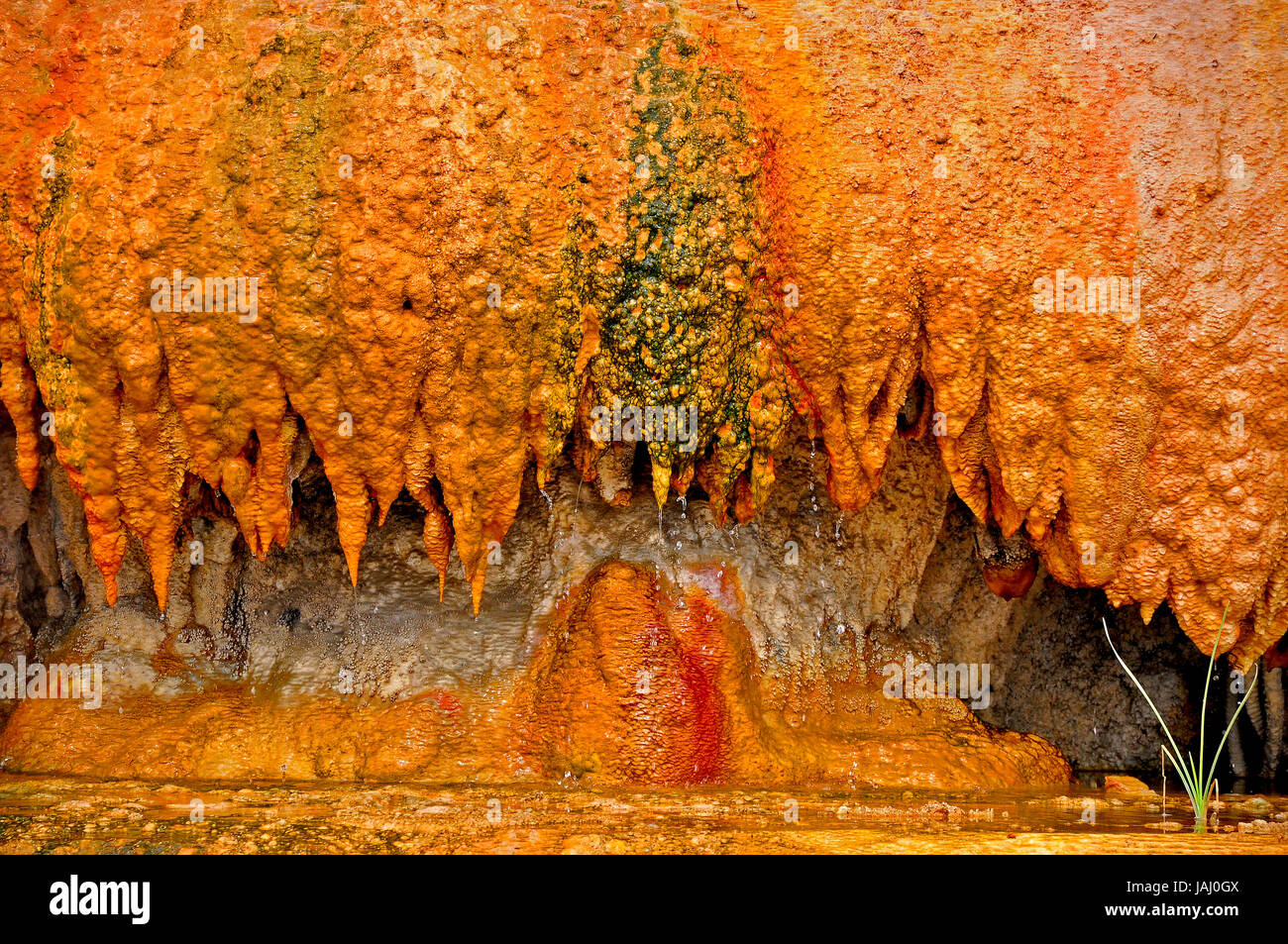 Karahayit rote Wasser Stockfoto