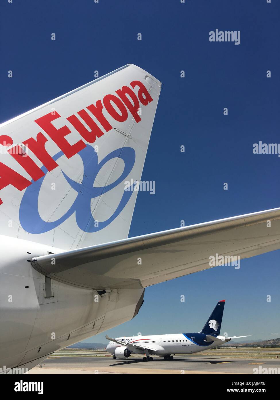 Air Europa/Aeromexico Codeshare Stockfoto
