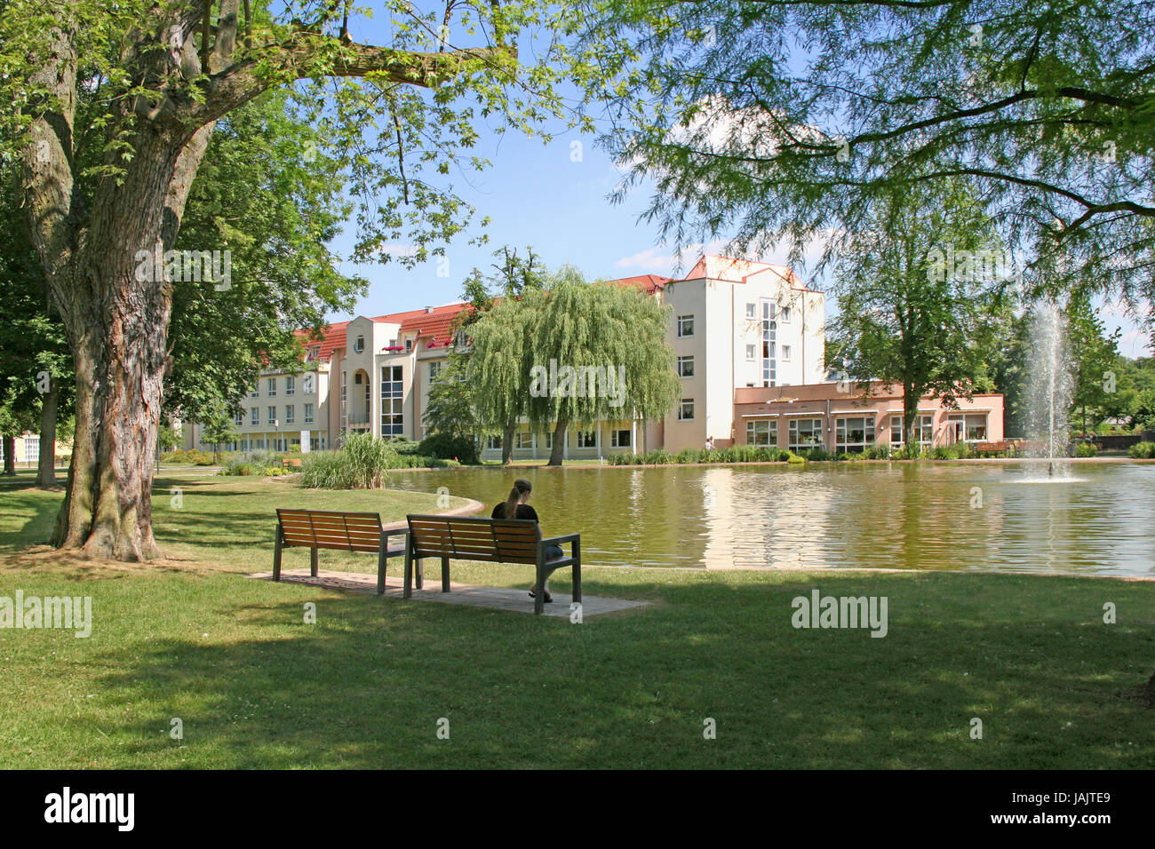 Deutschland Hessen Bad Hersfeld Kurpark Health Resort Haus