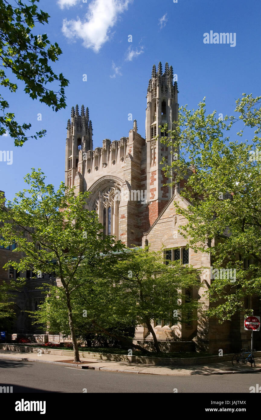 Dem Gelände der Yale University, New Haven, CT.    Yale Law School Stockfoto