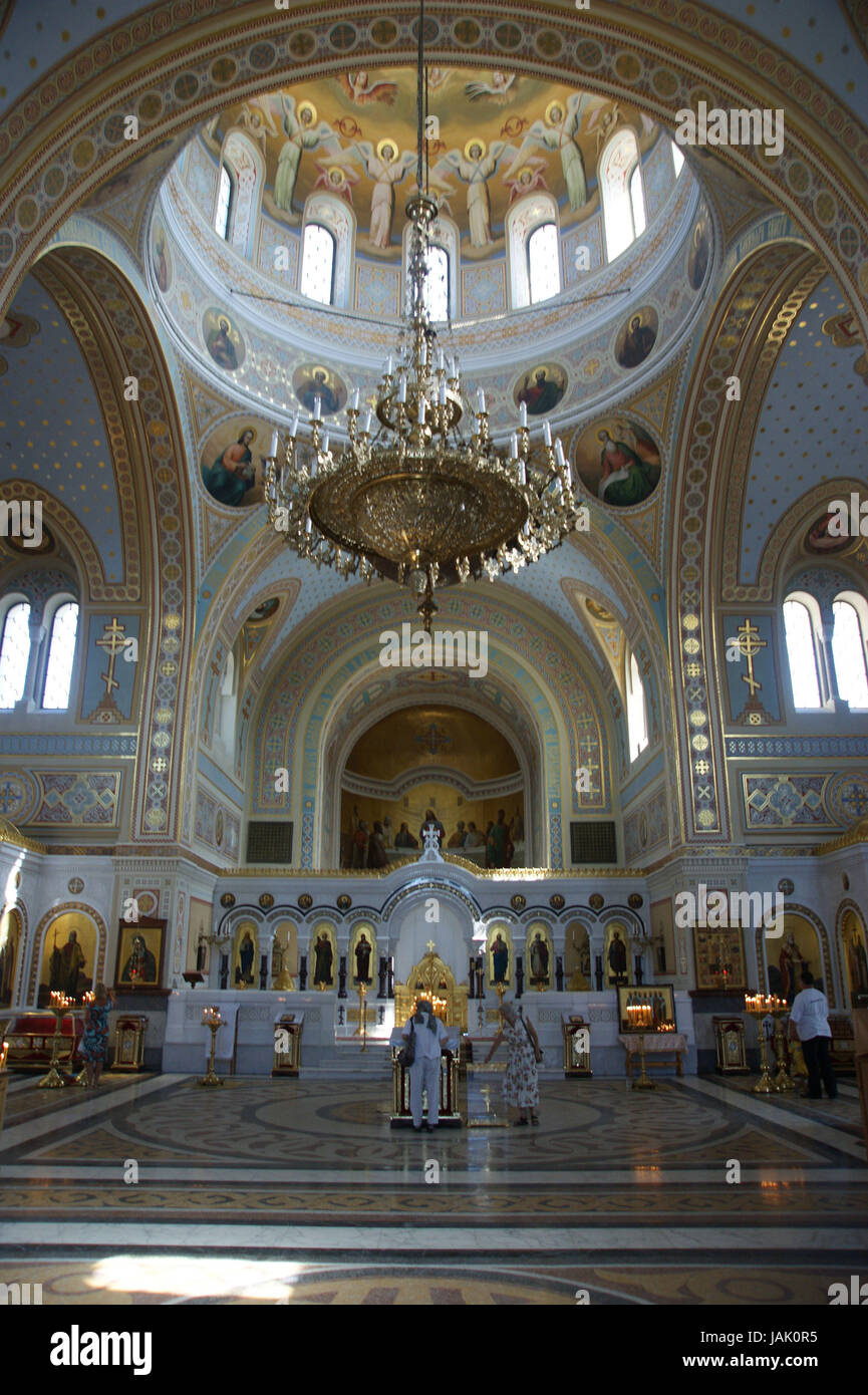 Die Ukraine, Chersones, Wladimir Kathedrale, innen, Stockfoto