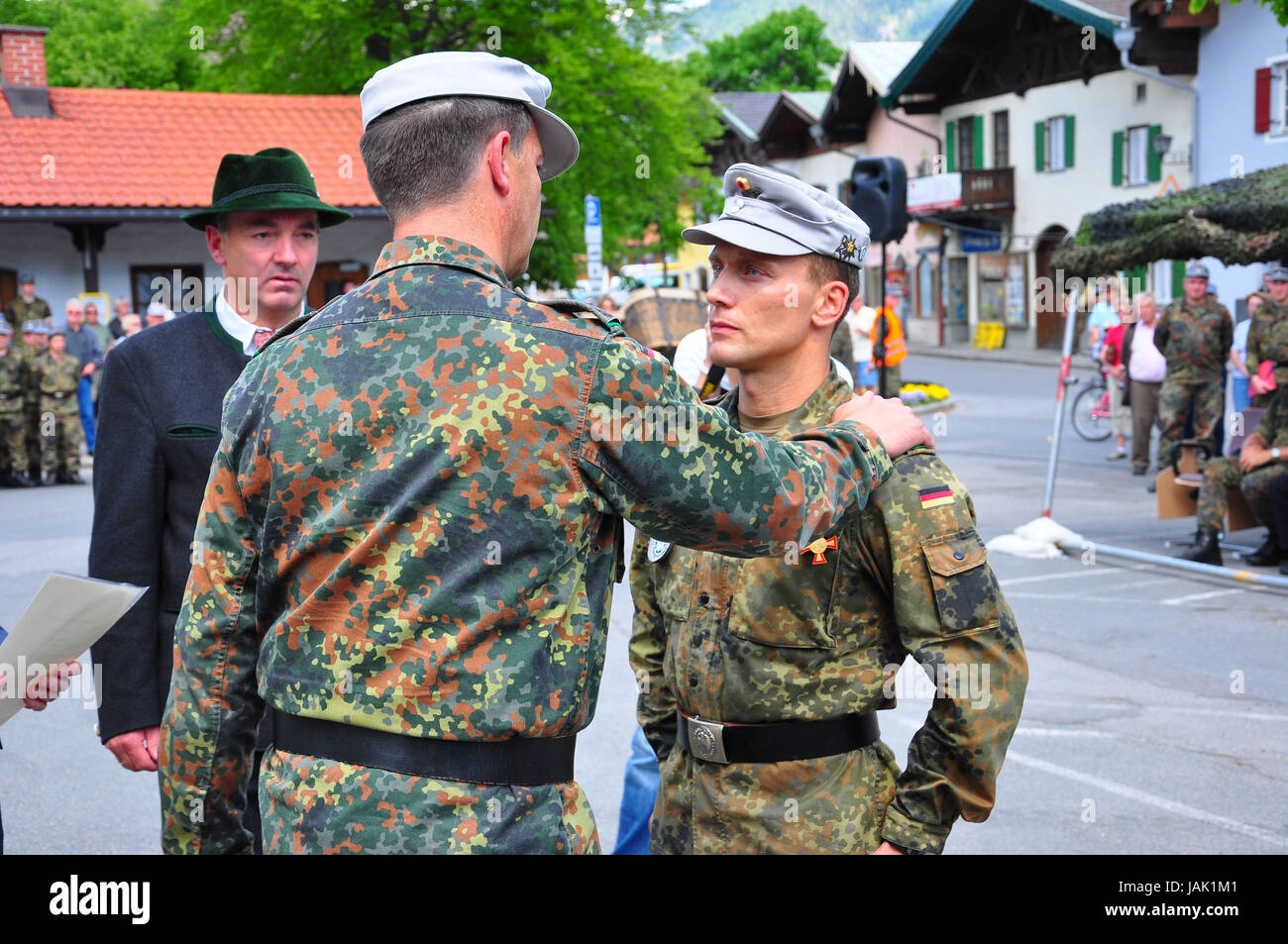 Die Streitkräfte, Soldat, Auszeichnung, Ehre, Anerkennung, Stockfoto