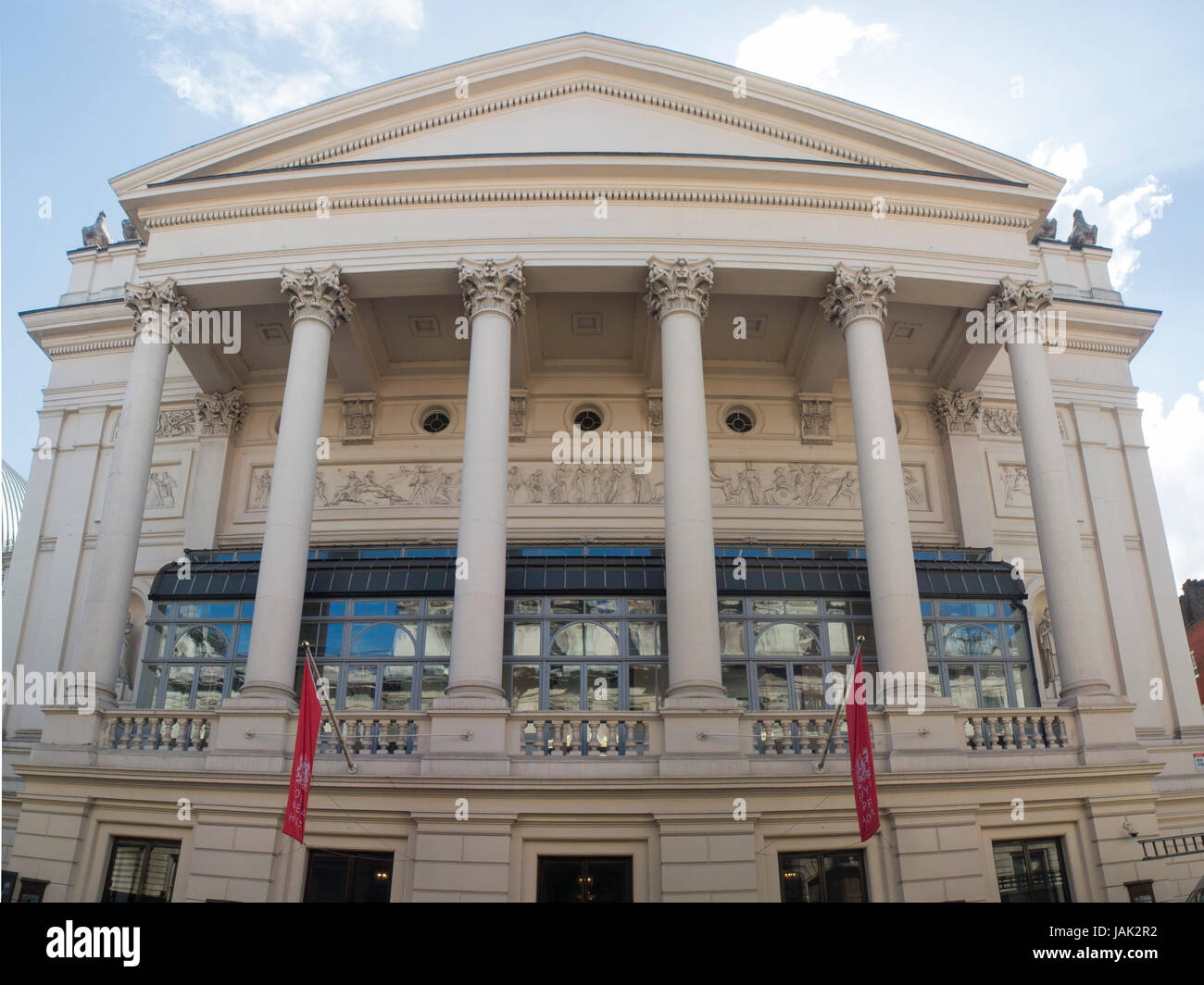 Royal Opera House Covent Garden in London; zusammengesetztes Bild Stockfoto