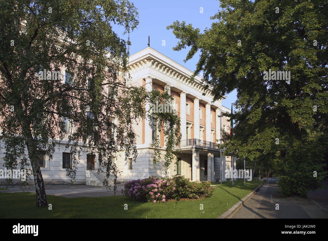 Deutschland, Berlin, italienische Botschaft, Stockfoto