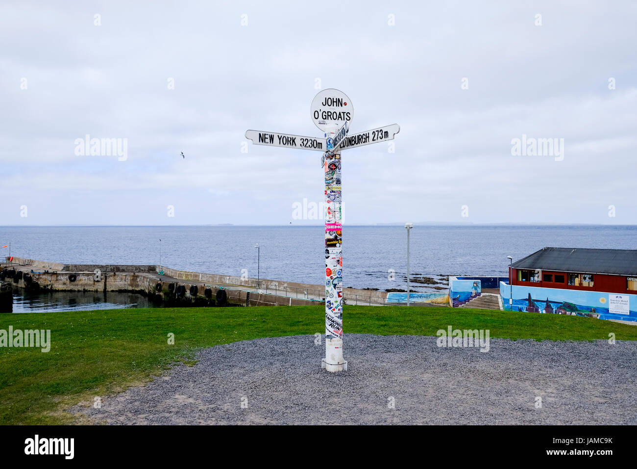 John O' Groats, Schottland, UK Stockfoto