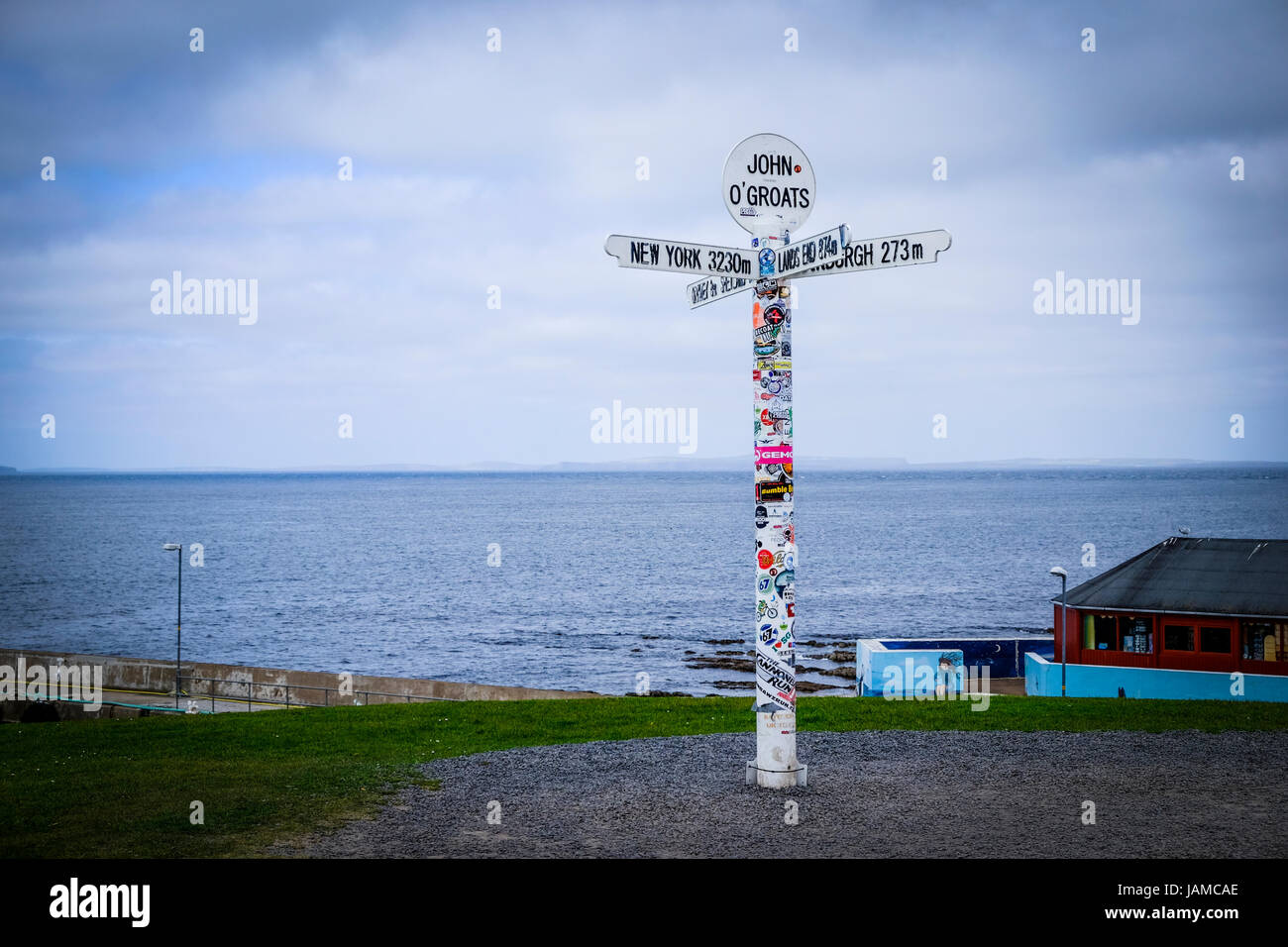 John O' Groats, Schottland, UK Stockfoto