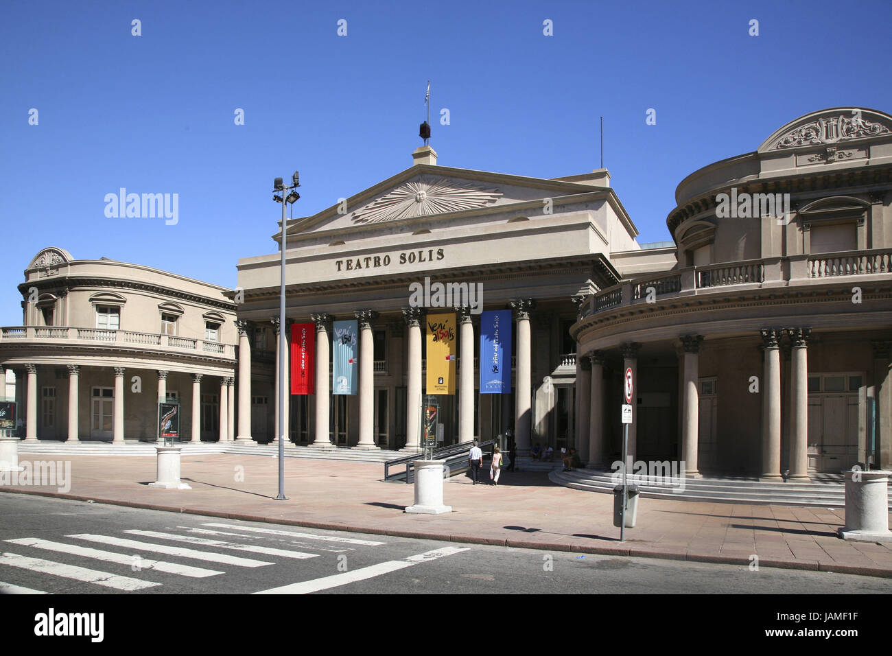 Uruguay, Montevideo, Teatro Solis, Stockfoto