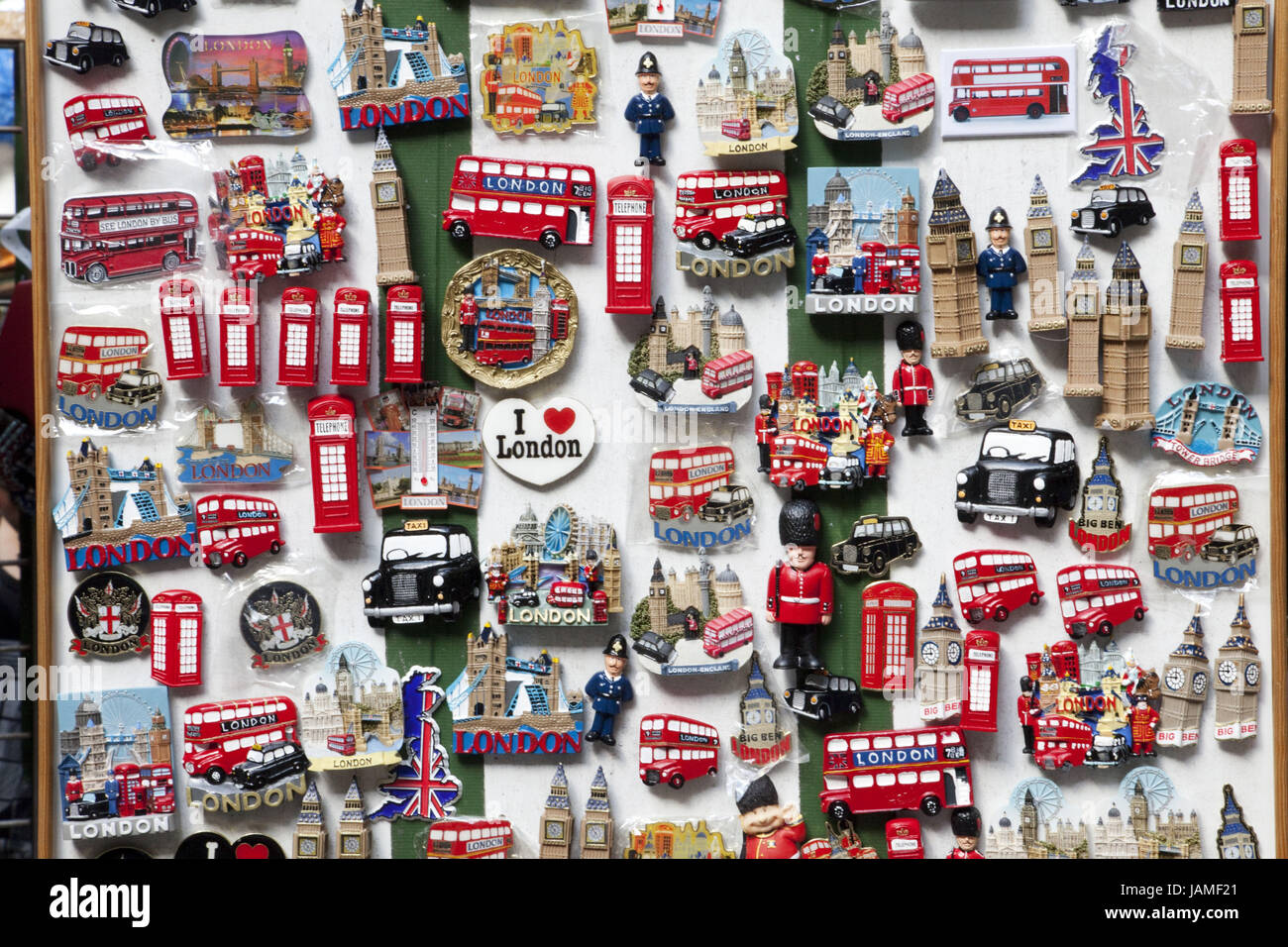 England, London, Covent Garden, Souvenirs, Stockfoto