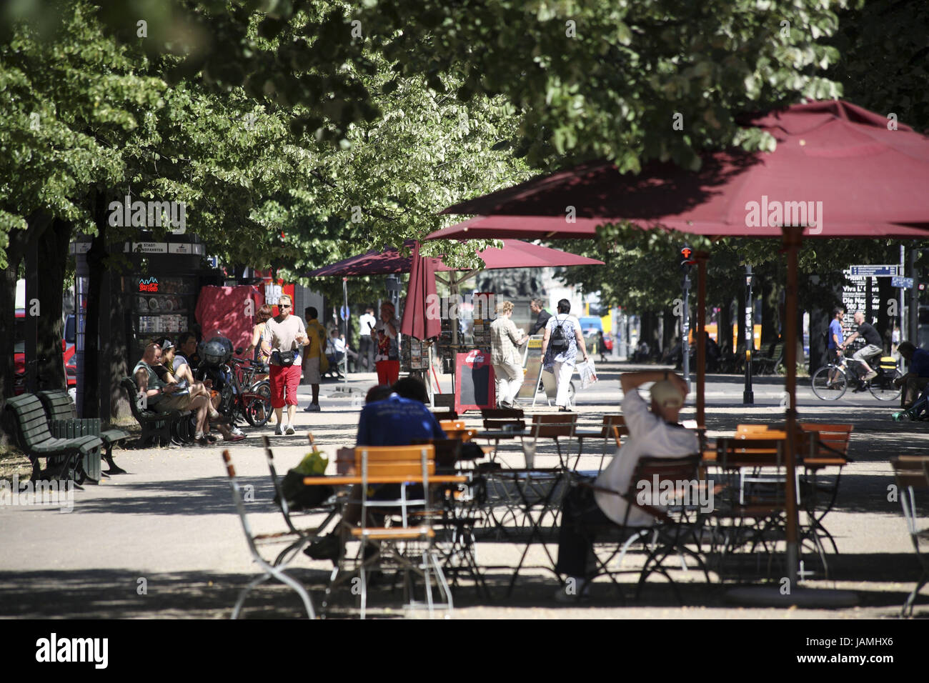 Deutschland, Berlin, unter den Linden, Café Einstein, Stockfoto