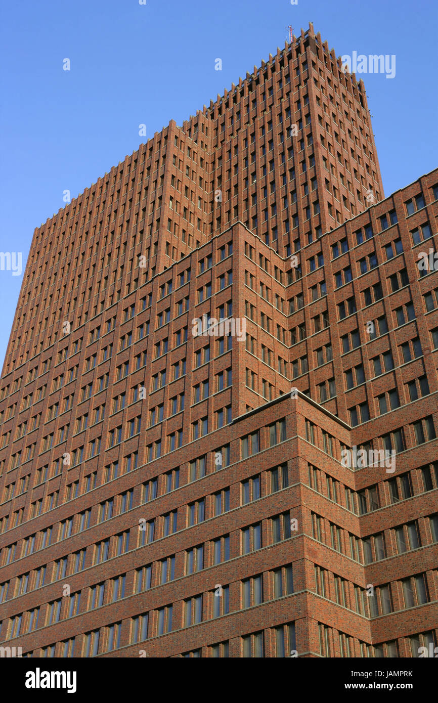 Deutschland, Berlin, Kollhoff-Tower, Potsdamer Platz, Stockfoto