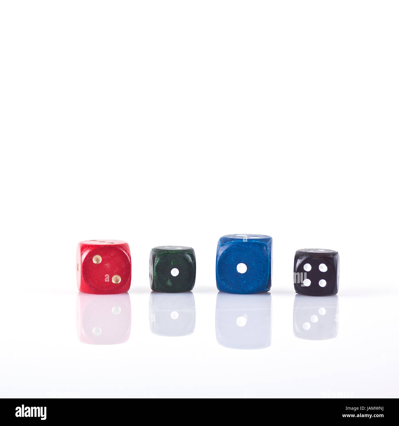 Dice-Zahlen 2014 Stockfoto