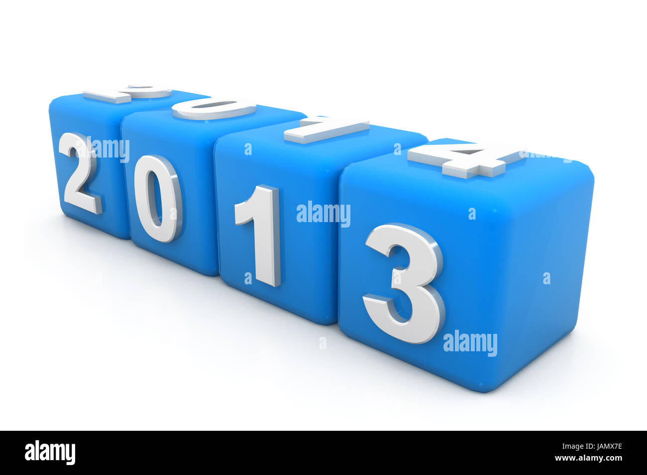 Neujahr 2013 Stockfoto