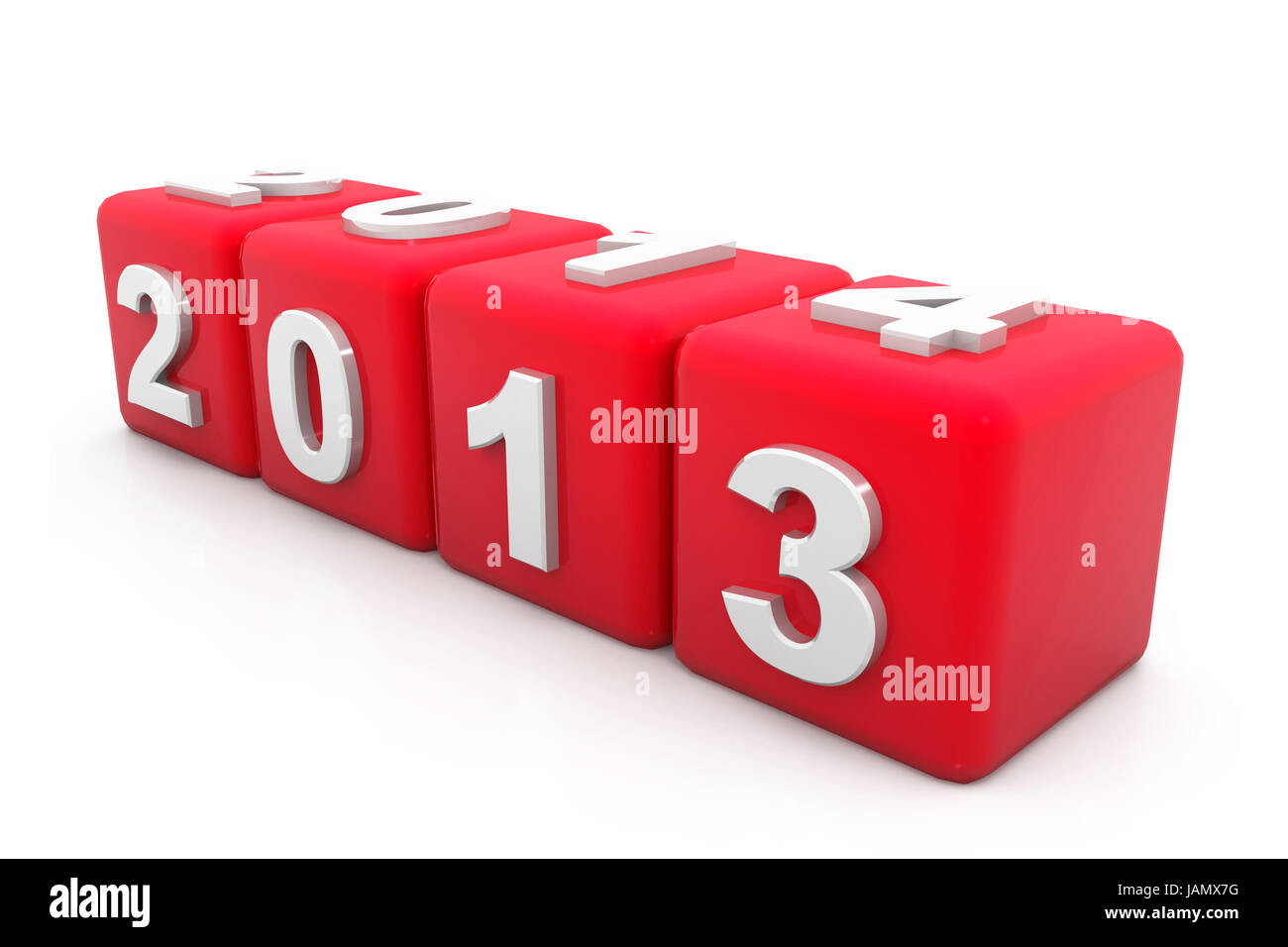 Neujahr 2013 Stockfoto