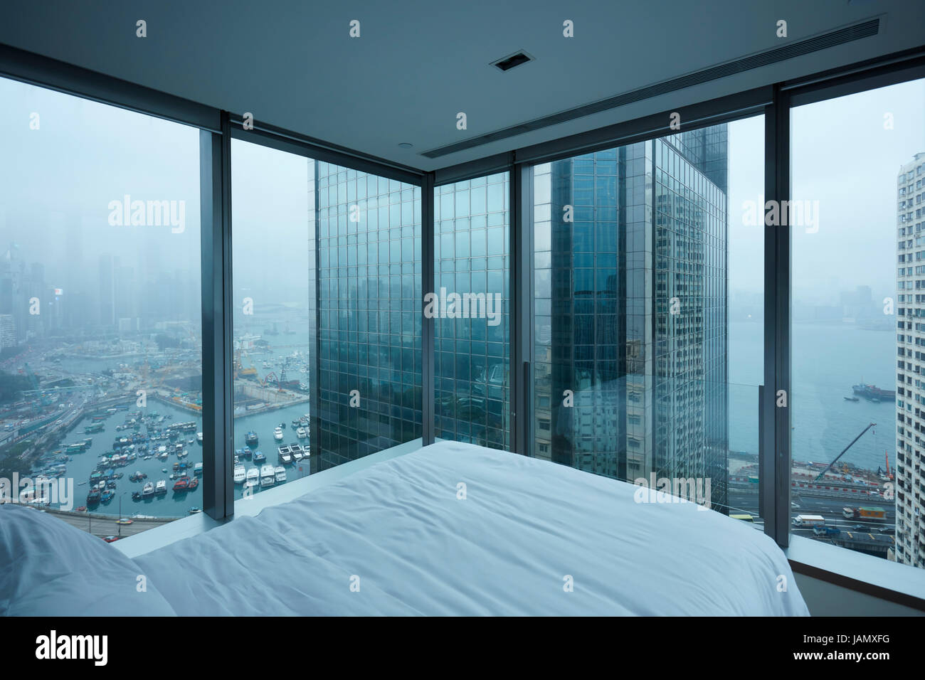 Blick Auf Causeway Bay Und Hong Kong Island Von Twenty One