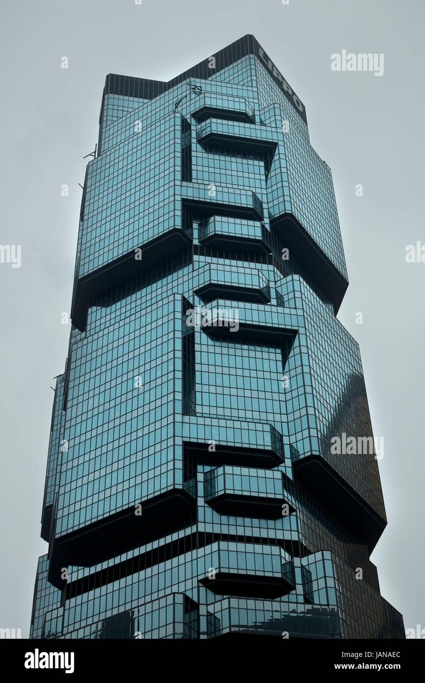 Lippo Centre, Admiralität, Hong Kong Island, Hongkong, China Stockfoto