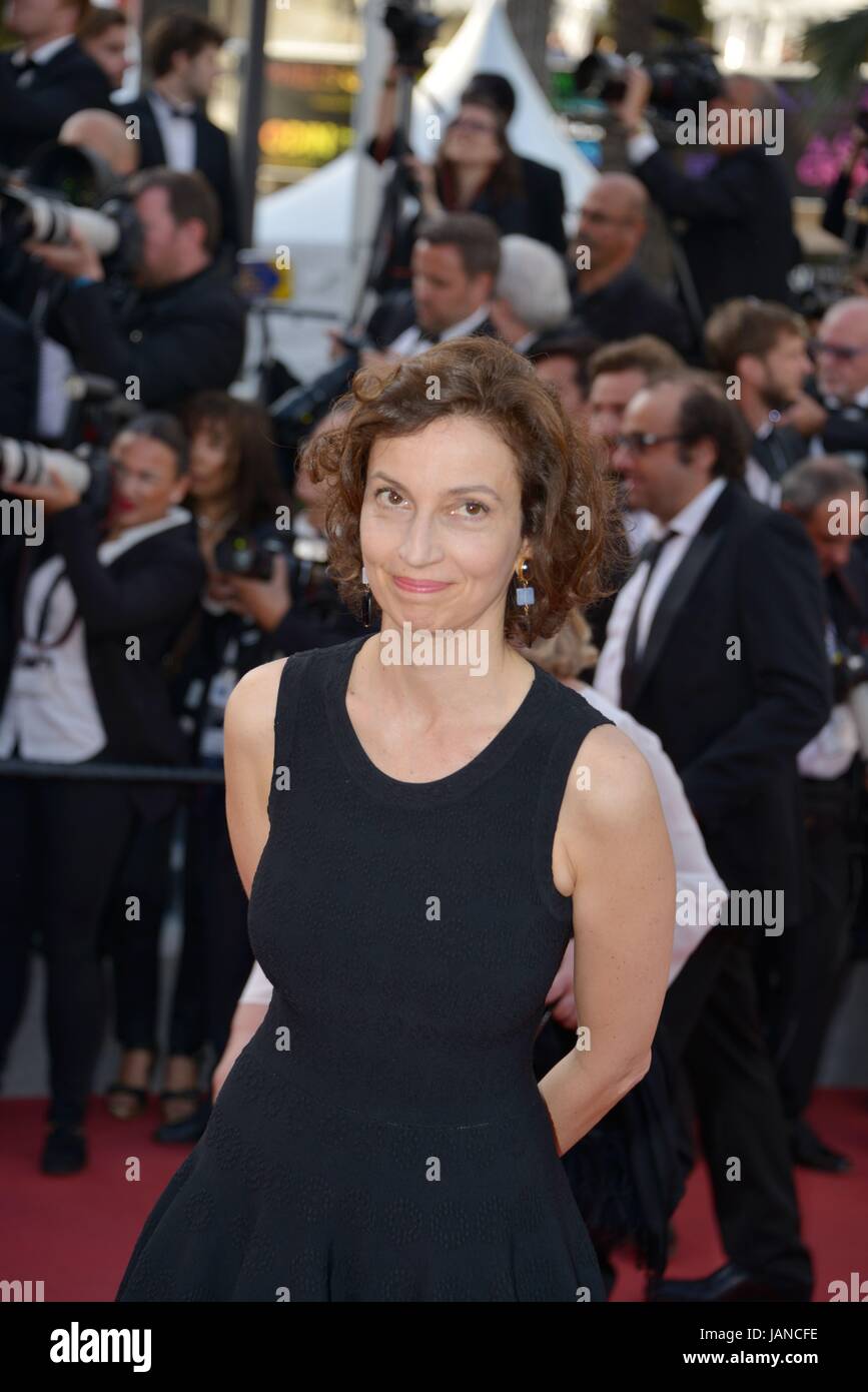 Audrey Azoulay, ehemaliger französischer Minister für Kultur Ankunft auf dem roten Teppich für den Film 'The Killing eines Heiligen Hirsches' 70. Cannes Film Festival 22. Mai 2017 Foto Jacky Godard Stockfoto