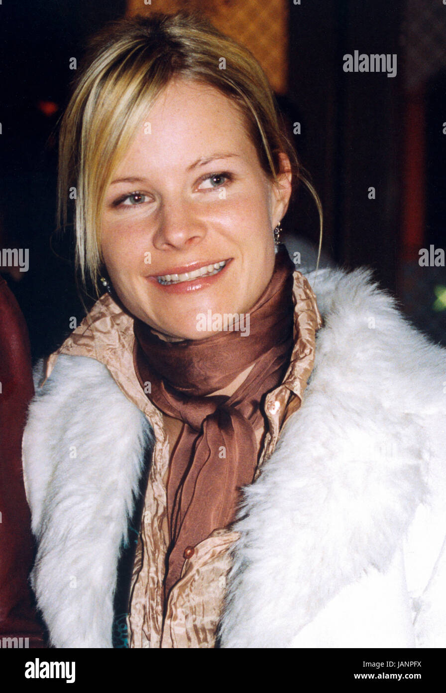 MALIN BARYARD schwedische Reiter 2003 Stockfoto