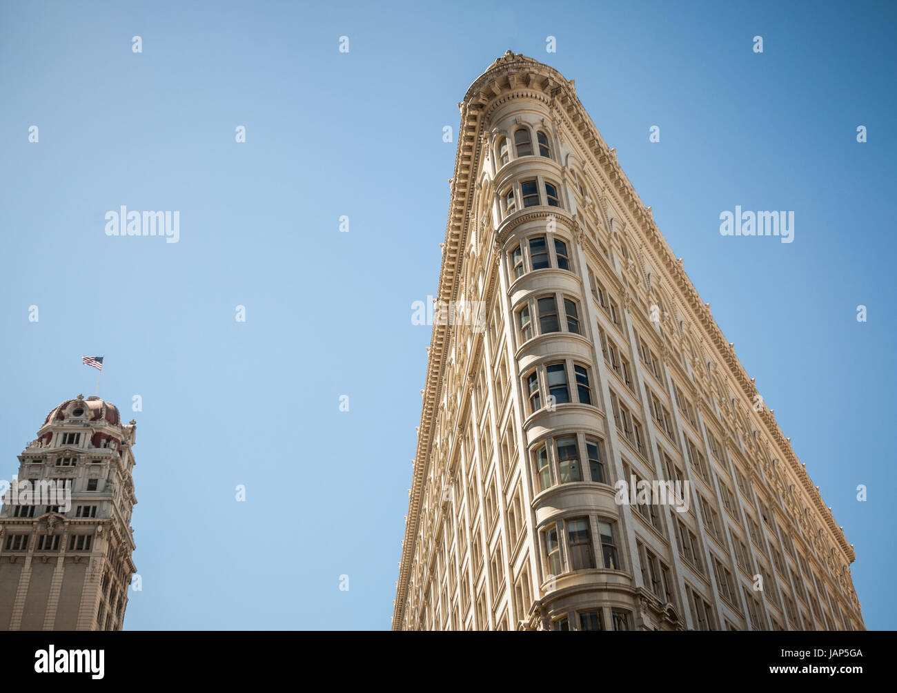 San Francisco-Gebäude am Union Square center Stockfoto