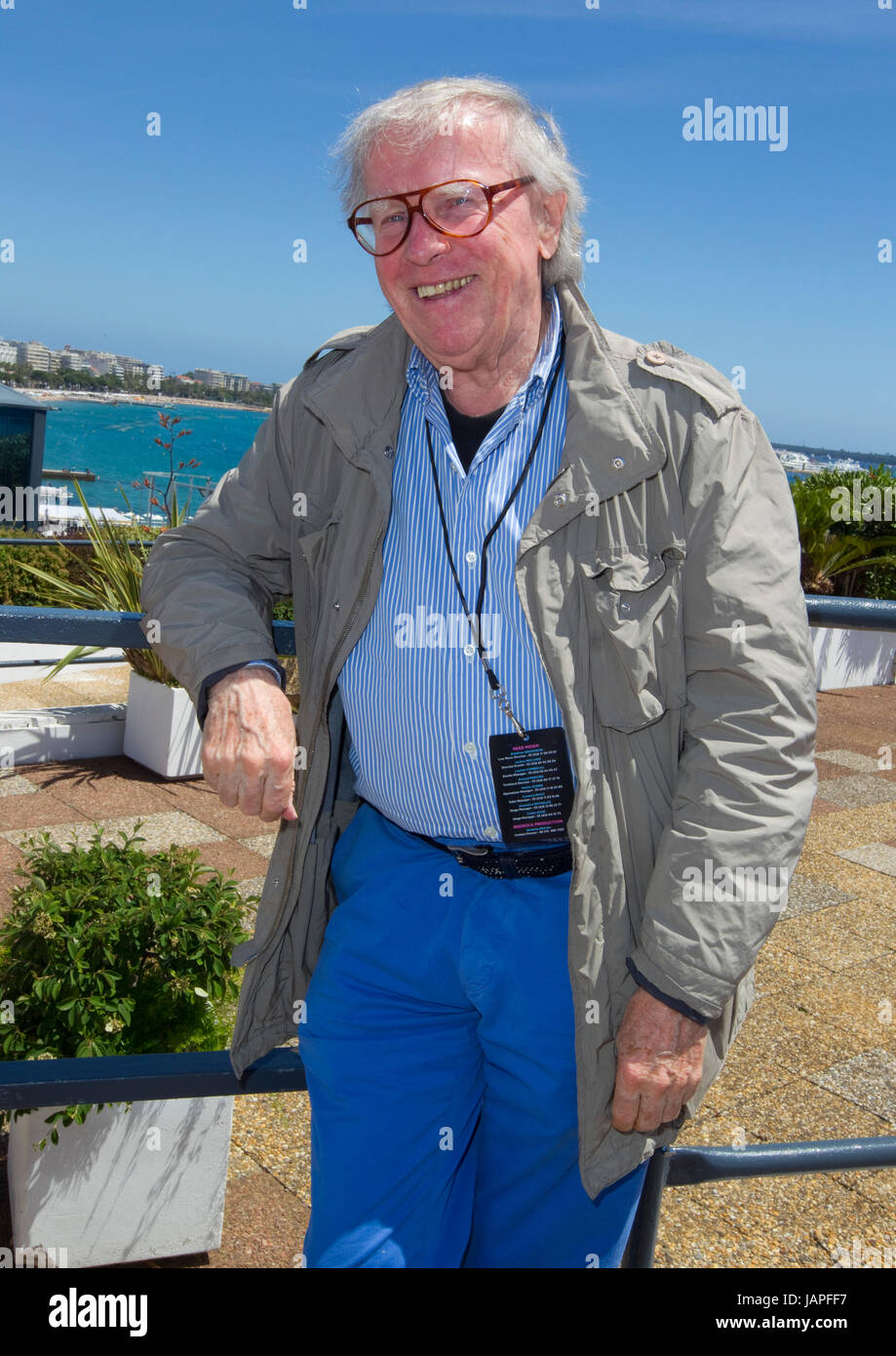 Cannes, Frankreich - 7. Juni 2017: Man Doki Soulmates Konzert-Tournee auf der MIDEM, Klaus Doldinger geehrt | weltweite Nutzung Stockfoto