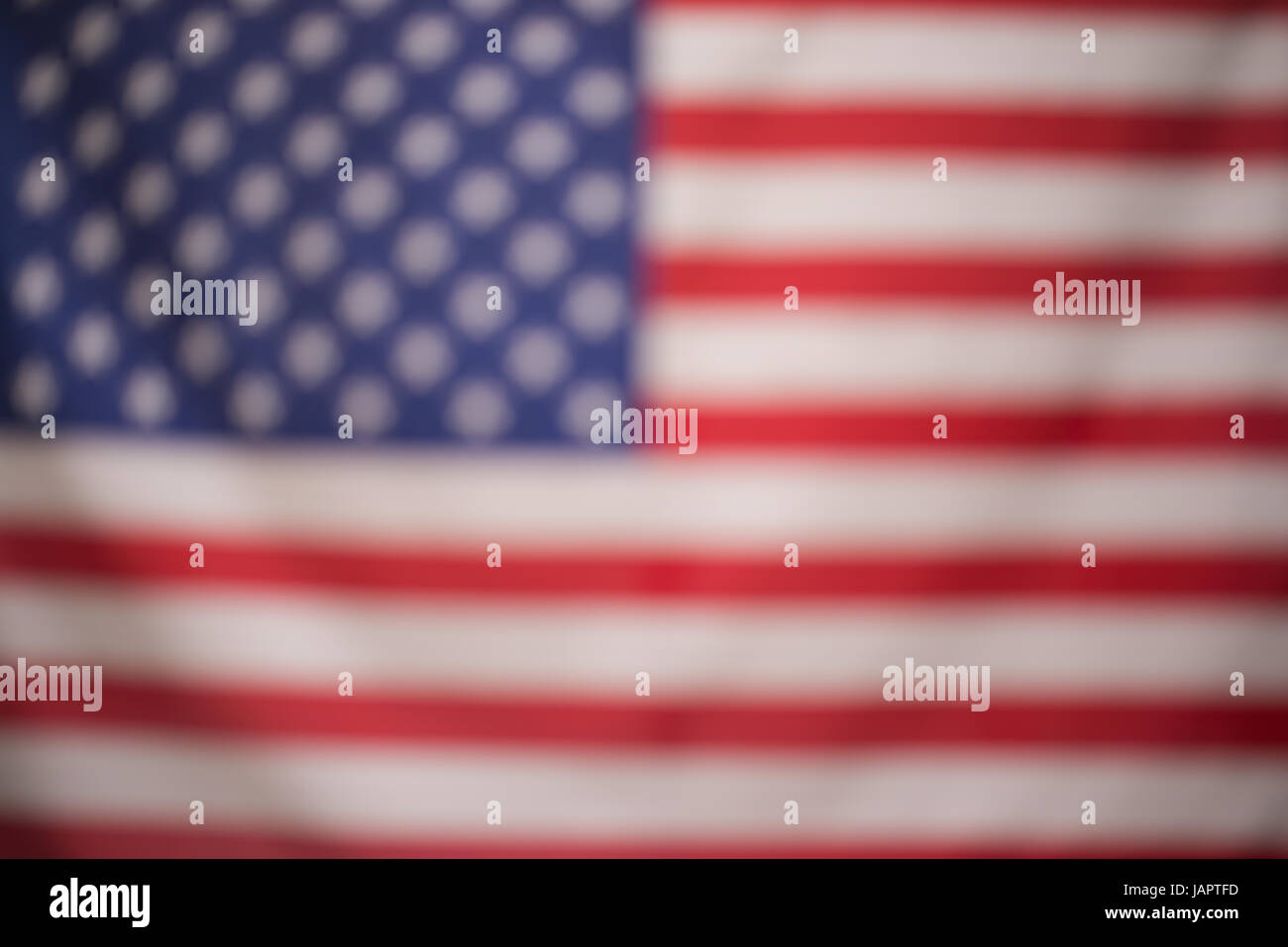 US-Flagge, Independence Day oder 4th of July. Stockfoto