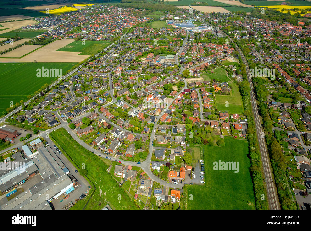 Drensteinfurt, Münsterland, Nordrhein-Westfalen, Deutschland Stockfoto