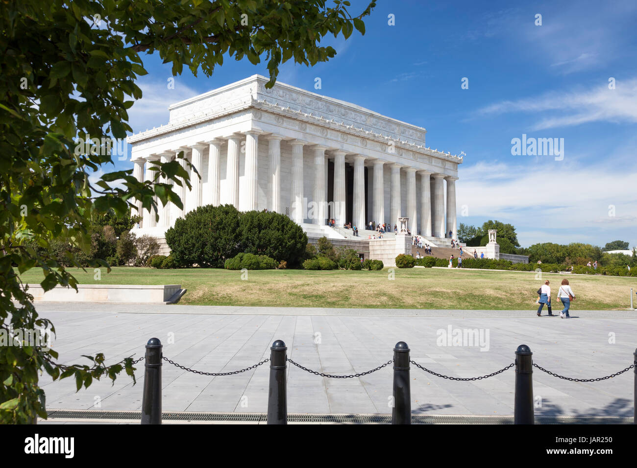 Lincoln Memorial in Washington D.C. Stockfoto