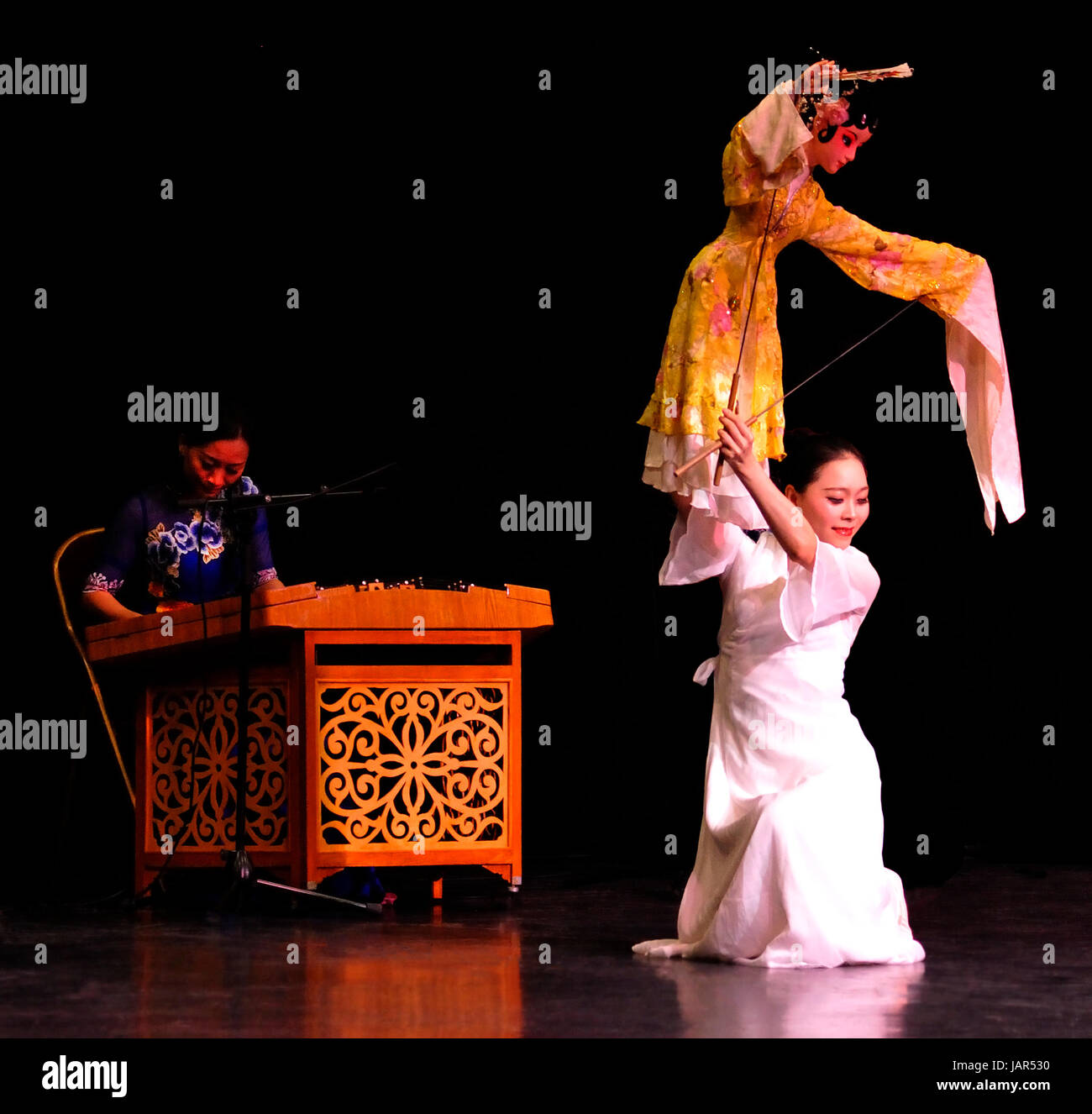 Guangzhou chinesischen Puppentheater Stockfoto